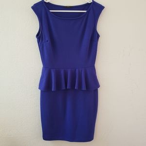 Peplum dress